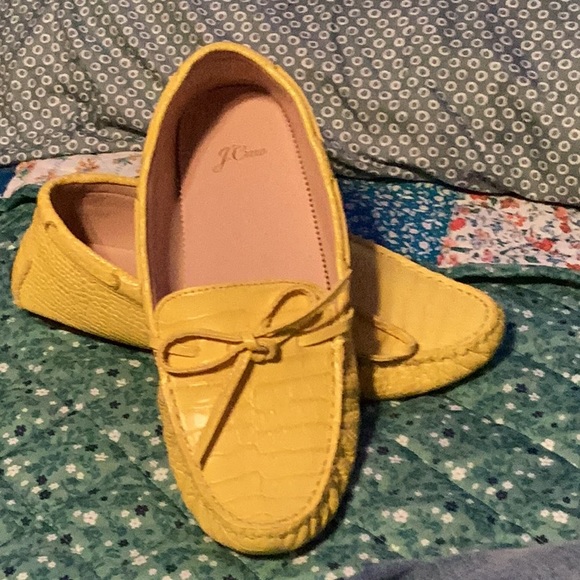 J.Crew Bright Yellow driving loafer - Picture 5 of 6